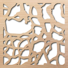 Load image into Gallery viewer, Branches 8&quot; laser cut maple pattern rendering
