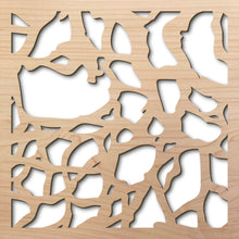 Load image into Gallery viewer, Branches 8" laser cut maple pattern rendering