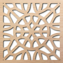 Load image into Gallery viewer, Brooklyn 8&quot; laser cut maple pattern rendering
