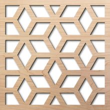 Load image into Gallery viewer, Casablanca 8" laser cut maple pattern rendering