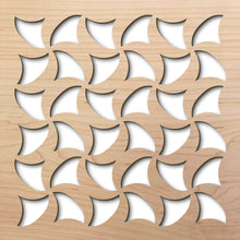Load image into Gallery viewer, Chester 8" laser cut maple pattern rendering