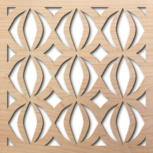 Load image into Gallery viewer, Corcovado 8" laser cut maple pattern rendering