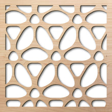 Load image into Gallery viewer, Sao Paulo 8" laser cut maple pattern rendering