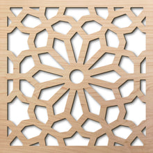 Load image into Gallery viewer, Seville 8" laser cut maple pattern rendering