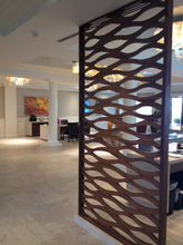Load image into Gallery viewer, Flowing Water Laser Cut Panel - Wall Partition Application