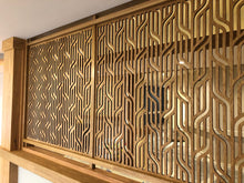 Load image into Gallery viewer, Braids Laser Cut Panels - Wall Partition Application