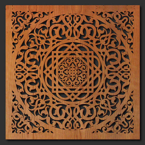 Persian Ornament Wood Wall Art
