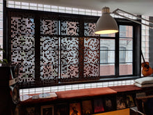 Load image into Gallery viewer, Pixel Laser Cut Panels - Window Application