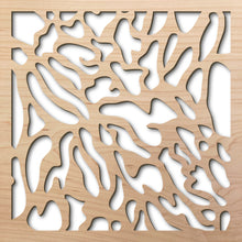 Load image into Gallery viewer, Canoe 8&quot; laser cut maple pattern rendering
