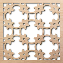 Load image into Gallery viewer, Camphor 8&quot; laser cut maple pattern rendering
