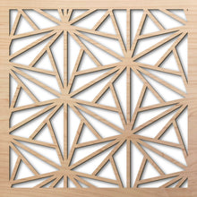 Load image into Gallery viewer, Dragon Claw 8&quot; laser cut maple pattern rendering
