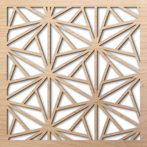 Dragon Claw 8" laser cut maple pattern rendering