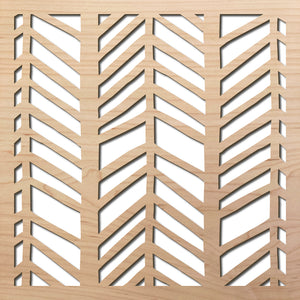 Freehand Chevron Pattern Sample