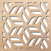 Load image into Gallery viewer, Ginza 8&quot; laser cut maple pattern rendering
