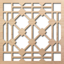 Load image into Gallery viewer, Hardt Grille 8&quot; laser cut maple pattern rendering
