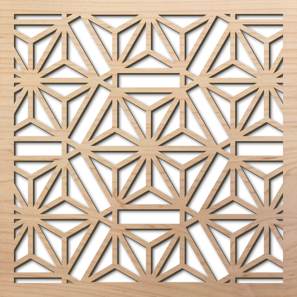 Hex Flower Pattern Sample – Lightwave Laser Inc