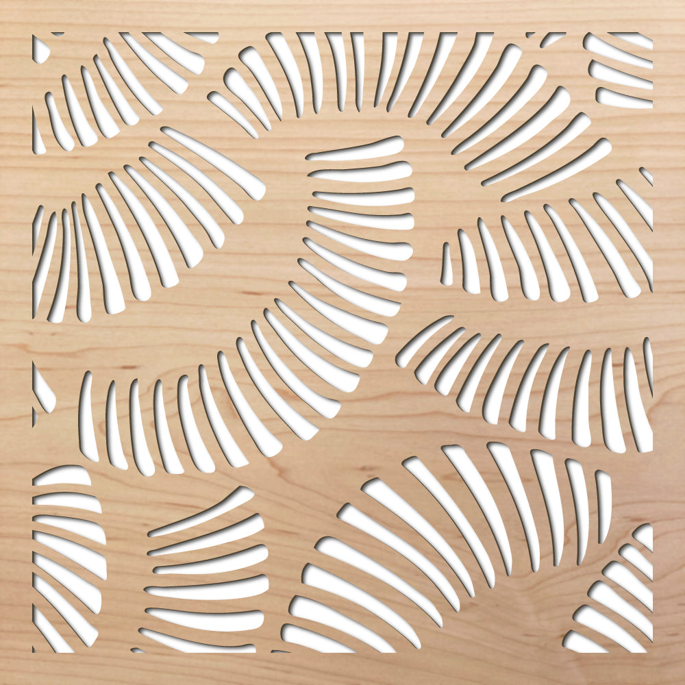 Japanese Fans Pattern Sample – Lightwave Laser Inc
