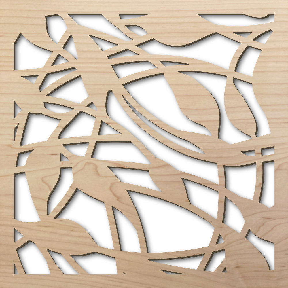 Leaf Flurry Pattern Sample – Lightwave Laser Inc