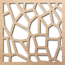 Load image into Gallery viewer, Mosaic 8&quot; laser cut maple pattern rendering
