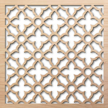 Load image into Gallery viewer, Swift Grille 8&quot; laser cut maple pattern rendering
