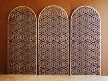 Load image into Gallery viewer, Persian Circles Laser Cut Panels

