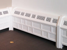 Load image into Gallery viewer, Basketweave Laser Cut Panels - Radiator Cover Application
