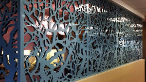 Branches Laser Cut Panels - Wall Partition