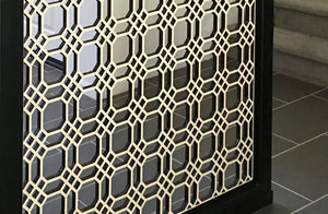 Chicago Grille Laser Cut Panel - Wall Partition