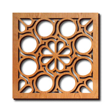 Load image into Gallery viewer, Flower Circles Trivet 
