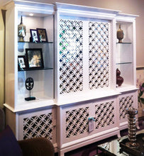 Load image into Gallery viewer, Japanese Circles Thick Laser Cut Panels - Cabinetry Application

