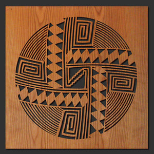 Native American Wood Wall Art